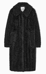 COS FAUX SHEARLING TEDDY BLACK FUR COAT (New w/ tag, EUR40), Kleding | Dames, Jassen | Winter, Ophalen, Nieuw, Maat 38/40 (M)