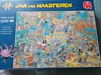 Jan van Haasteren 5000 stukjes, Hobby en Vrije tijd, Denksport en Puzzels, Ophalen, Meer dan 1500 stukjes, Zo goed als nieuw, Legpuzzel