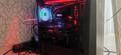 PC, Computers en Software, Desktop Pc's, Gebruikt, 4 Ghz of meer, HDD, SSD, 16 GB, Met videokaart, Met monitor, Gaming, Ophalen of Verzenden