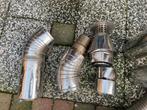 Diversen kachelpijponderdelen, Ophalen of Verzenden, Gebruikt, Hout