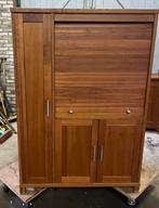 Kersenhouten Computer Kast - Massief & Prachtig!, Ophalen, Gebruikt, 70 tot 120 cm, 120 tot 170 cm