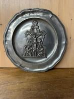 twee tinnenborden, Antiek en Kunst, Antiek | Schalen, Ophalen of Verzenden