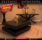 Eettafel+ salontafel, Ophalen, Nieuw, 4 tot 6 stoelen