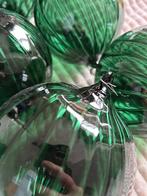 Glazen groene kerstballen …. intratuin, Ophalen of Verzenden, Zo goed als nieuw