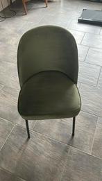 Be pure home stoel eetkamerstoel fauteuil velvet fluweel, Ophalen, Zo goed als nieuw, Eén
