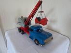 Blikken Kraanwagen , Auto Dragline , made in Western Germany, Antiek en Kunst, Antiek | Speelgoed, Ophalen of Verzenden