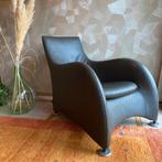 montis loge fauteuil, Huis en Inrichting, Fauteuils, Ophalen, 100 tot 125 cm, Leer, Zo goed als nieuw