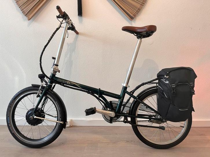 Dahon Boardwalk Electric - Topstaat!, Fietsen en Brommers, Fietsen | Vouwfietsen, Zo goed als nieuw, Heren, Dahon, 18 tot 20 inch