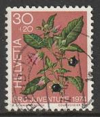 Zwitserland 1974 1043 Pro Juventute 30c, Gest, Postzegels en Munten, Postzegels | Europa | Zwitserland, Ophalen of Verzenden, Gestempeld