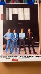 Originele Levis poster. Golden earing, Rechthoekig Staand, Ophalen of Verzenden, Zo goed als nieuw, A1 t/m A3