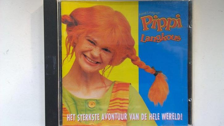 Pippi Langkous - Het Sterkste Avontuur van de Hele Wereld, Cd's en Dvd's, Cd's | Kinderen en Jeugd, Zo goed als nieuw, Muziek