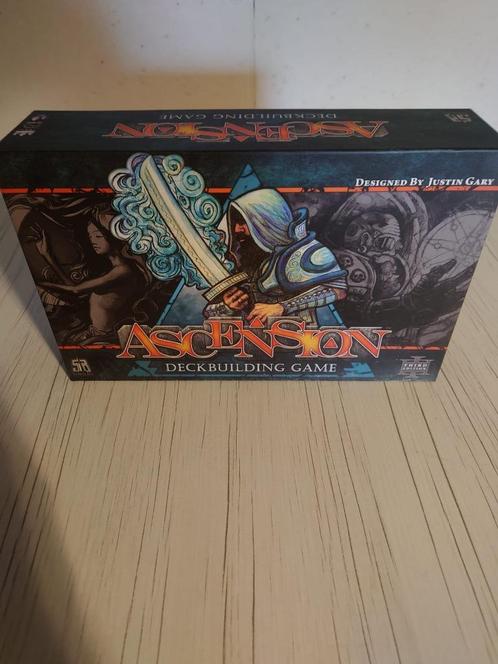 Ascension inclusief 2 uitbreidingen, Hobby en Vrije tijd, Gezelschapsspellen | Kaartspellen, Gebruikt, Een of twee spelers, Drie of vier spelers