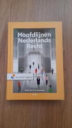 Hoofdlijnen Nederlands Recht, Overige wetenschappen, Prof.Mr.C.J. Loonstra, Ophalen of Verzenden, Zo goed als nieuw
