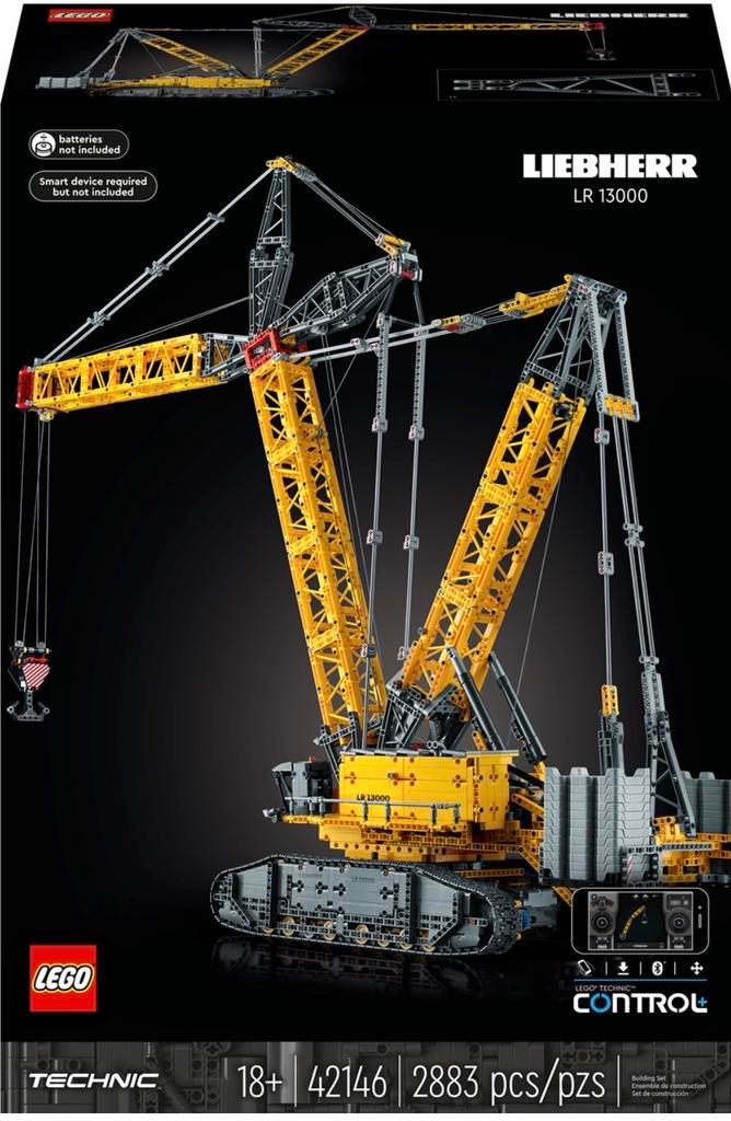 LEGO Technic 42146 Liebherr Crawler Crane LR 13000, Kinderen en Baby's, Speelgoed | Duplo en Lego, Zo goed als nieuw, Lego, Complete set