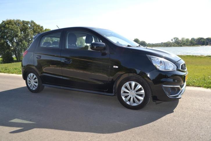 Mitsubishi Space Star 1.0 MPI 52KW 2018 Zwart, Auto's, Mitsubishi, Particulier, Space Star, Airbags, Airconditioning, Centrale vergrendeling