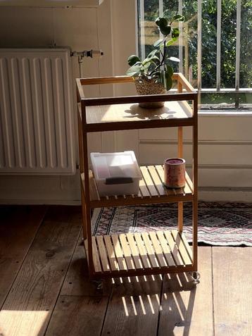 RÅGRUND bamboe trolley beschikbaar voor biedingen