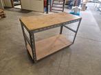Twee verrijdbare werktafels, Ophalen, Gebruikt, 120 tot 170 cm