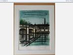 Bernard Buffet, "Concorde", Handgesigneerd, 106/125, 1952, Verzenden
