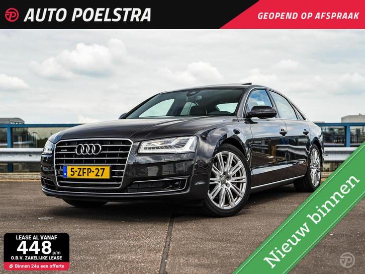 Audi A8 3.0 TDI quattro Pro Line+ Facelift Schuifdak Matrix, Auto's, Audi, Bedrijf, Te koop, A8, 4x4, ABS, Achteruitrijcamera
