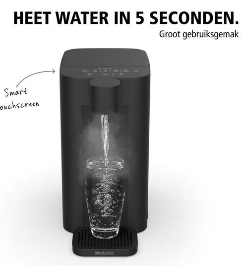 Brabantia Heetwaterdispenser, Witgoed en Apparatuur, Waterkokers, Zo goed als nieuw, 2 liter of meer, Ophalen of Verzenden