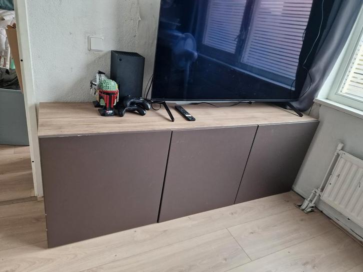 TV Meubel met Opbergruimte, Huis en Inrichting, Kasten | Televisiemeubels, Gebruikt, Minder dan 100 cm, 150 tot 200 cm, 25 tot 50 cm