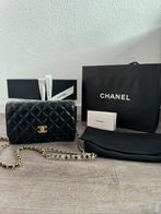 NIEUW Chanel wallet on chain zwart met goud hardware, Nieuw, Ophalen of Verzenden, Schoudertasje, Zwart