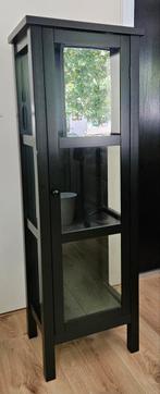 LANDELIJKE VITRINEKAST TE KOOP, Huis en Inrichting, Kasten | Vitrinekasten, Ophalen, Minder dan 50 cm, Met deur(en), 100 tot 150 cm