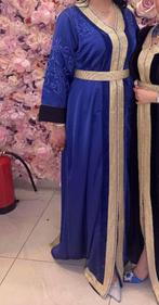 Kaftan, Kleding | Dames, Gelegenheidskleding, Galajurk, Blauw, Maat 46/48 (XL) of groter, Ophalen of Verzenden
