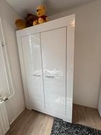 Witte kast hoogglans 1.20x2.00m, Huis en Inrichting, Ophalen, Kast voor slaapkamer, bijkeuken of hal., 100 tot 150 cm, 200 cm of meer