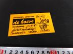 sticker hoofddorp jongeren centrum de hoeve, Verzamelen, Stickers, Ophalen, Zo goed als nieuw, Bedrijf of Vereniging