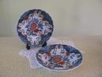 Makkum * 855 gemerkt * 16 cm rond *  2 x wand bord in 1 koop, Ophalen of Verzenden