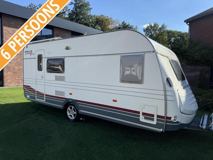 Home-Car Racer Trophy 49 KMF / 6 persoons / z.g.a.n voortent, Caravans en Kamperen, Caravans, Bedrijf, tot en met 6, 1000 - 1250 kg