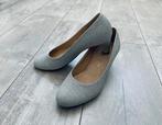 GABOR pumps zilver met metallic effect, maat 4 (37)., Ophalen of Verzenden, Gabor, Zo goed als nieuw, Pumps