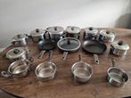 Tweedehands Pannenset - Diverse Pannen €5 per stuk., Ophalen, Gebruikt, Keramische plaat, Pannenset