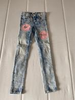 NAME IT MEISJE SKINNY JEANS, MAAT: 128, Kinderen en Baby's, Kinderkleding | Maat 128, Broek, Meisje, Ophalen of Verzenden, Zo goed als nieuw