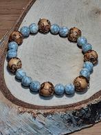 stijlvolle armband natuurlijke boho look, Sieraden, Tassen en Uiterlijk, Armbanden, Ophalen of Verzenden, Nieuw, Hout, Met bedels of kralen