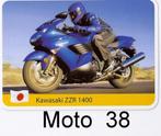 Kw38 motorkaart kawasaki zzr 1400, Ophalen of Verzenden, Zo goed als nieuw