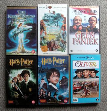 6 VHS banden 6 jaar en ouder MOOIE STAAT beschikbaar voor biedingen