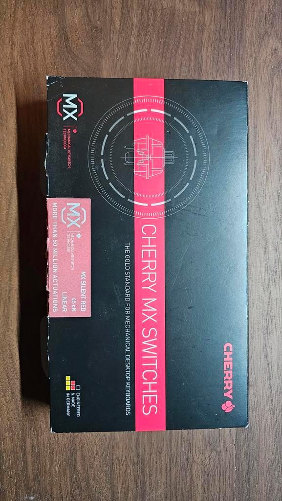 Cherry MX Silent Red Switches - Nieuw!, Computers en Software, Toetsenborden, Nieuw, Overige indelingen, Bedraad, Gaming toetsenbord
