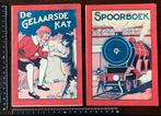 2 Oide Kinderboekjes  De Gelaarsde Kat en Spoorboek, Verzamelen, Merken en Reclamevoorwerpen, Ophalen of Verzenden, Zo goed als nieuw