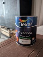 Flexa muurverf 9005 mat zwart, Doe-het-zelf en Verbouw, Verf, Beits en Lak, Zwart, Nieuw, Ophalen of Verzenden, Verf