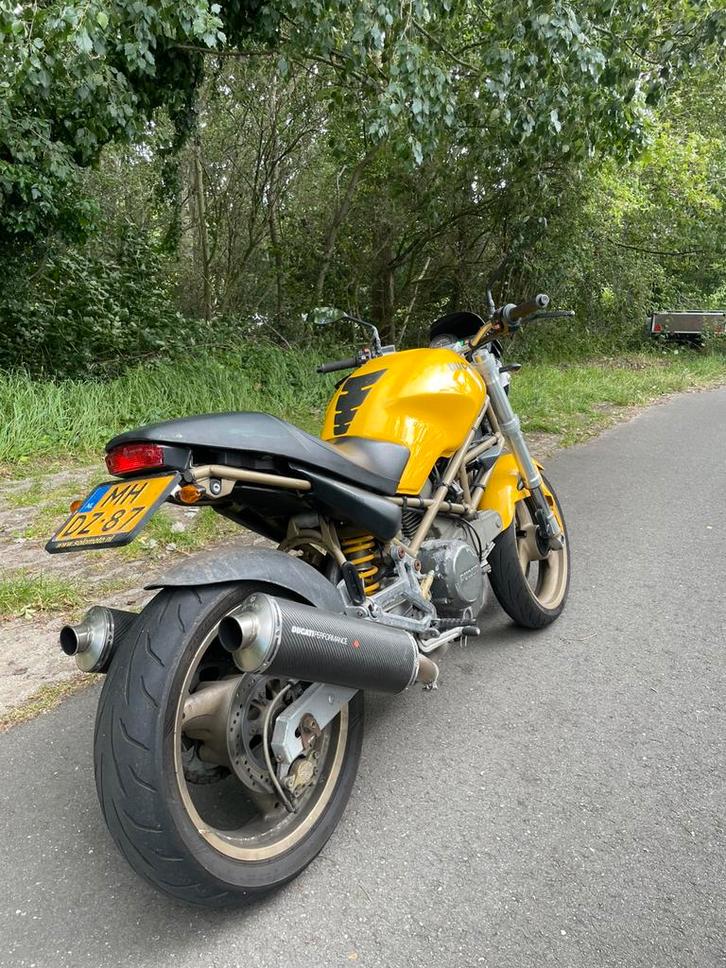 Ducati M600, Motoren, Motoren | Ducati, Particulier, Naked bike, 12 t/m 35 kW, 2 cilinders, Minimaal motorrijbewijs A2, Sportuitlaat