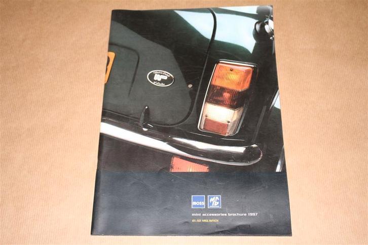 Mini Accessories Brochure 1997, Auto diversen, Handleidingen en Instructieboekjes, Ophalen of Verzenden