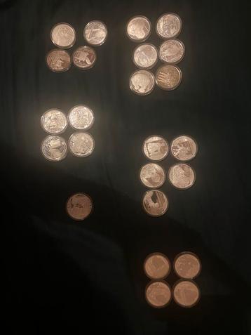 Zilveren munten - Rembrandt en zijn leerlingen beschikbaar voor biedingen