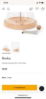 Boska kaaskruller met stolp, Huis en Inrichting, Ophalen of Verzenden, Gebruikt