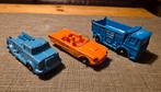 3 vintage Tomte laerdal vinyl auto's (Stavanger Norway), Hobby en Vrije tijd, Modelauto's | 1:43, Ophalen of Verzenden, Gebruikt