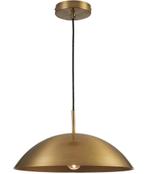 VT Wonen Disk hanglamp. Brons/messing kleur., Huis en Inrichting, Lampen | Hanglampen, Ophalen of Verzenden, Nieuw, Metaal, Minder dan 50 cm
