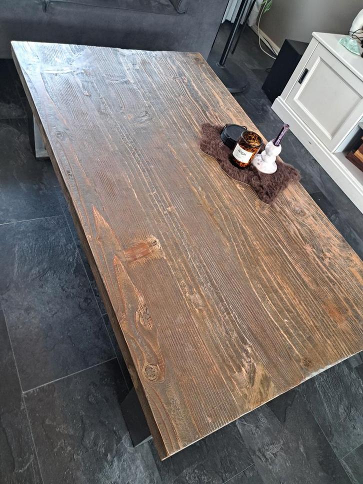 Stijlvolle Pronto Alessio salontafel - Antique Grey, Huis en Inrichting, Tafels | Salontafels, Nieuw, Minder dan 50 cm, 50 tot 100 cm
