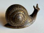 Bronzen Slak - Decoratie of Presse Papier, Ophalen of Verzenden, Brons