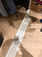 Witte Verduisterende Rolgordijn - 199x140cm, Huis en Inrichting, Stoffering | Gordijnen en Lamellen, Ophalen of Verzenden, Zo goed als nieuw